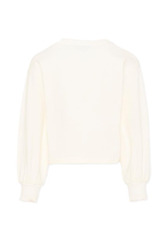 25FW [키즈] 모스키노 캐시미어 니트 HDF06E LDA14 10063 IVORY - MOSCHINO