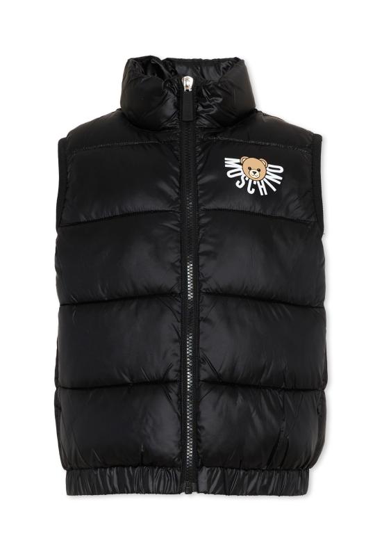 25FW [키즈] 모스키노 베스트 HQS02K L3A32 60100 BLACK