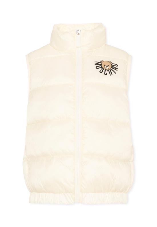 25FW [키즈] 모스키노 베스트 HQS02K L3A32 10063 IVORY