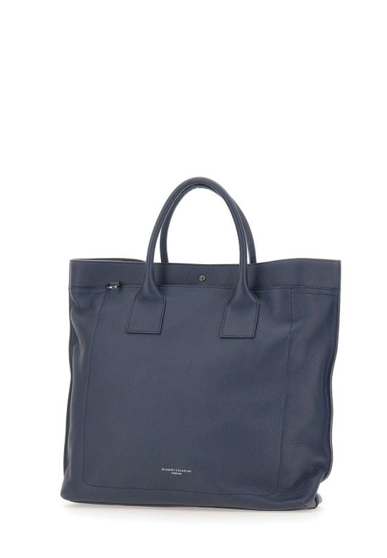26SS 지아니 끼아리니 숄더백 VERTICALTOTEMAN GRNCRVNAVY Blue