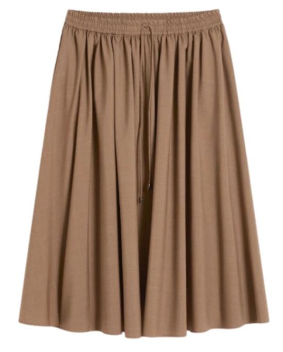 26SS 막스마라 미디 스커트 2611101061600 MXMLIVREA001 Brown