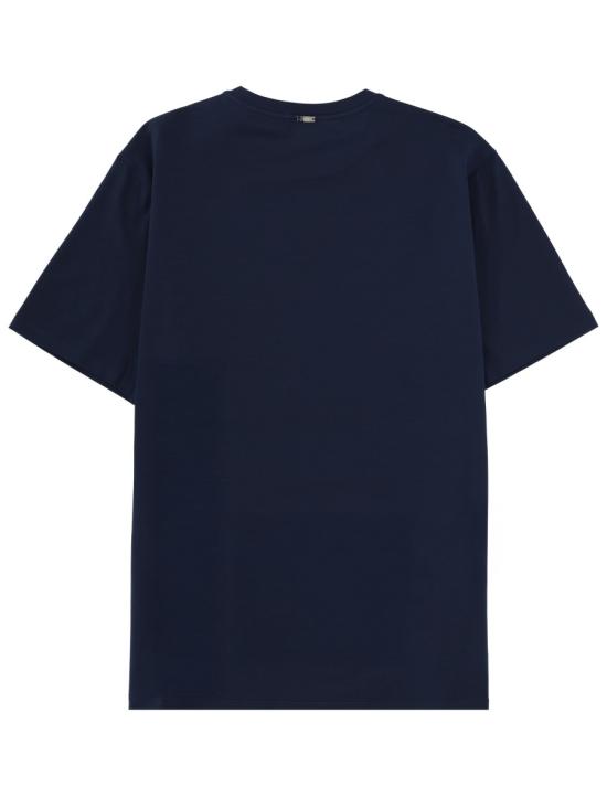 26SS 에르노 반팔 티셔츠 JG000174U 520039200 BLUE - HERNO