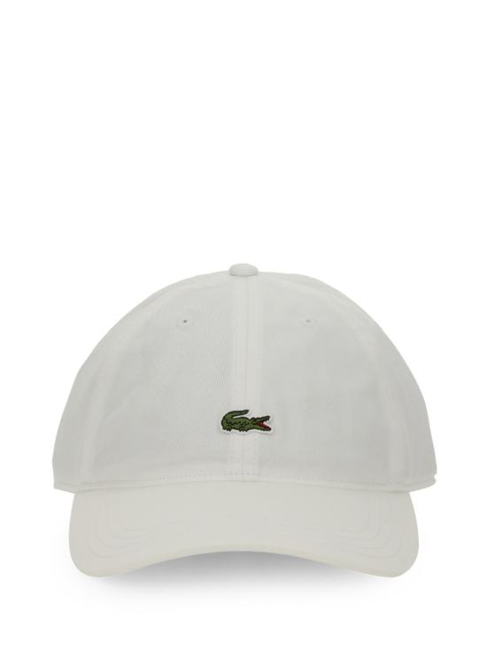 26SS 라코스테 볼캡 RK0491 001 WHITE - LACOSTE