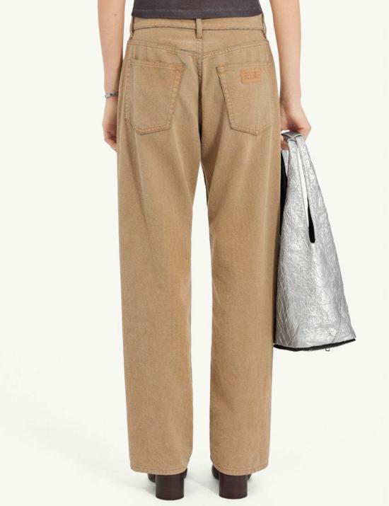  MM6 메종마르지엘라 스트레이트 팬츠 Mm6 메종 마르지엘라 와이드 레그 진 - MM6 MAISON MARGIELA