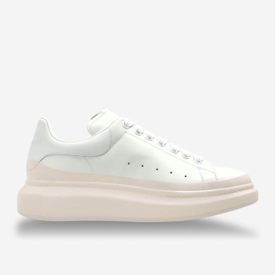 26SS 알렉산더 맥퀸 오버사이드 스니커즈 856487 WIAJP 9090 WHITE LATTE DOM