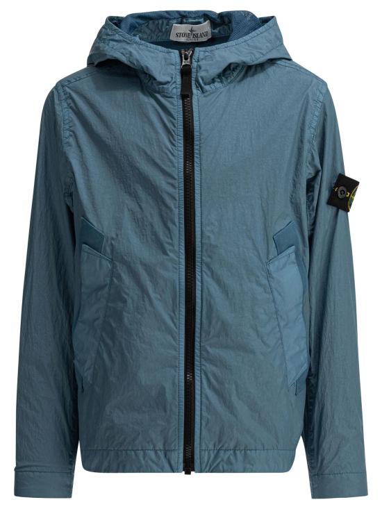 26SS [키즈] 스톤 아일랜드 코트 4100003K S0A23V004A LIGHT BLUE