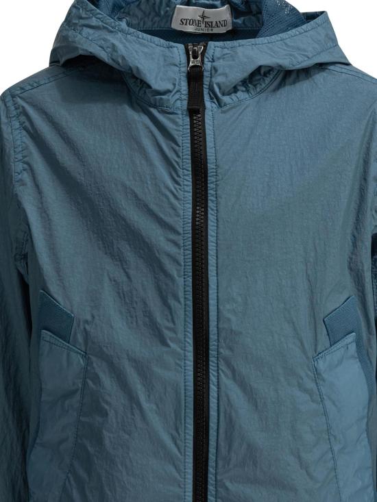 26SS [키즈] 스톤 아일랜드 코트 4100003K S0A23V004A LIGHT BLUE - STONE ISLAND
