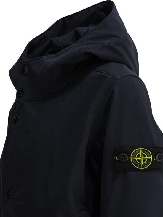 26SS [키즈] 스톤 아일랜드 코트 4100001K S0A22V0020 BLUE - STONE ISLAND