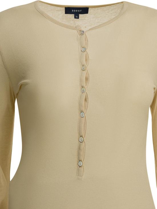 26SS 쉐르 반팔 티셔츠 TSH0609 ISABELLAECR0126S BEIGE - SOEUR