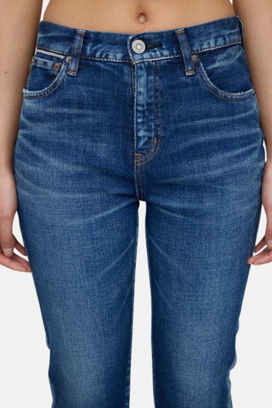  마우지 데님 팬츠 무시 호프만 플레어 블루 - MOUSSY