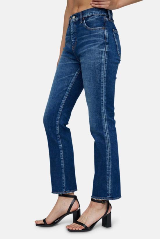  마우지 데님 팬츠 무시 호프만 플레어 블루 - MOUSSY