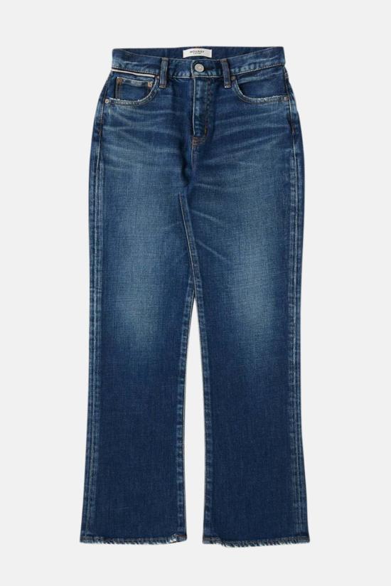  마우지 데님 팬츠 무시 호프만 플레어 블루 - MOUSSY