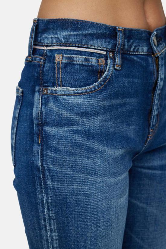  마우지 데님 팬츠 무시 호프만 플레어 블루 - MOUSSY