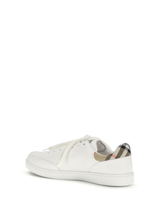 26SS 버버리 레더 세트 스니커즈 8118850 A1464 WHITE - BURBERRY