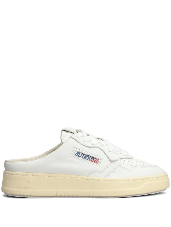 26SS 오트리 메달리스트 시어링 뮬 스니커즈 MULWGG04 WHITE