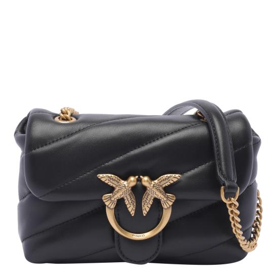 26SS 핑코 숄더백 100040 A0F2Z99Q Black