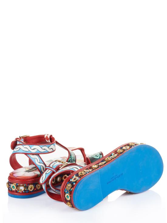  돌체앤가바나 샌들 CQ0260 AK707 RED - DOLCE & GABBANA