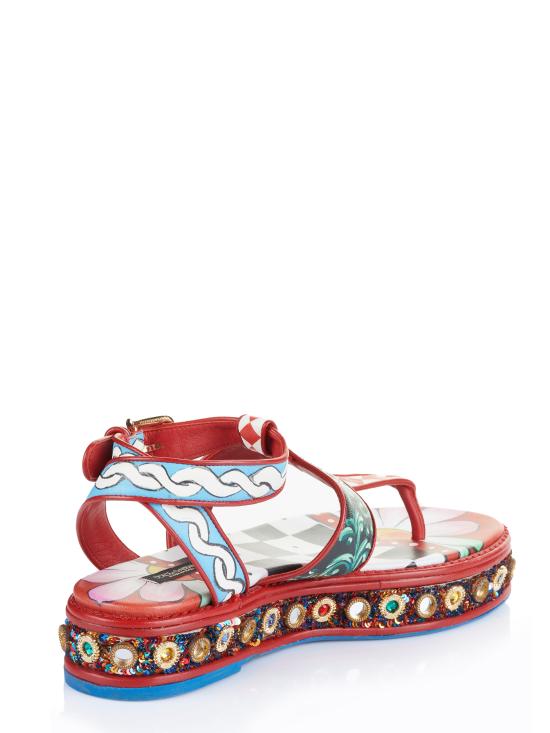  돌체앤가바나 샌들 CQ0260 AK707 RED - DOLCE & GABBANA