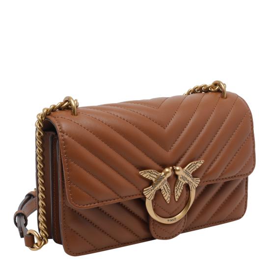 26SS 핑코 숄더백 100074 A0GKL17Q Brown - PINKO