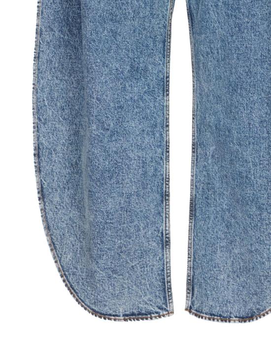 26SS 알라이아 페탈 데님 팬츠 AA9P0253T535C 524 Clear Blue - ALAIA