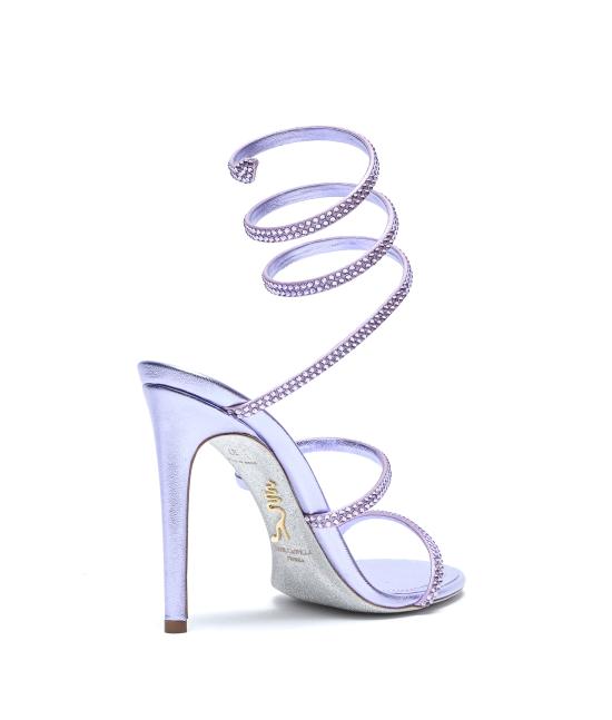 26SS 르네 카오빌라 샌들 C12369 105 R001W206 Purple - RENE CAOVILLA