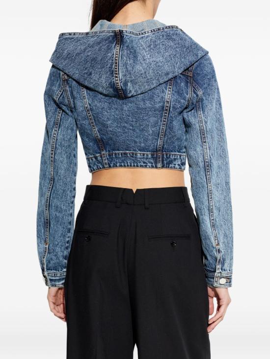 26SS 알라이아 데님 자켓 AA9V0306T535C 524 Clear Blue - ALAIA