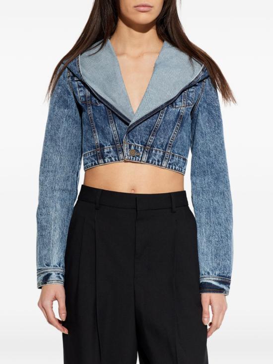 26SS 알라이아 자켓 AA9V0306T535C 524 Clear Blue - ALAIA