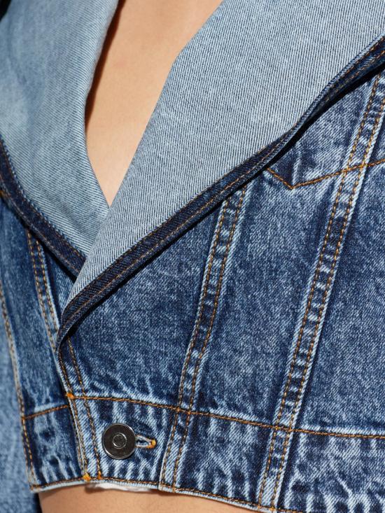 26SS 알라이아 자켓 AA9V0306T535C 524 Clear Blue - ALAIA