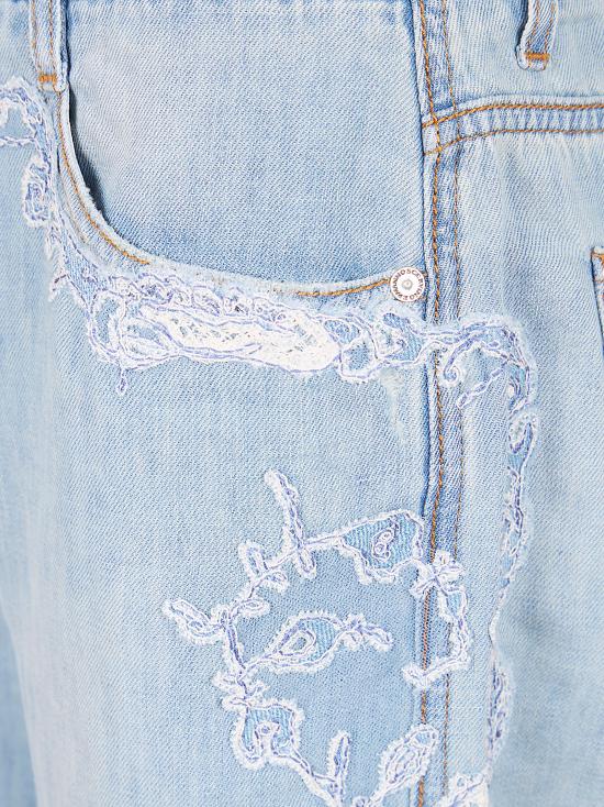 26SS 에르마노 설비노 스트레이트 팬츠 D487P367 APZIW 94037 BRIGHT COBA - ERMANNO SCERVINO