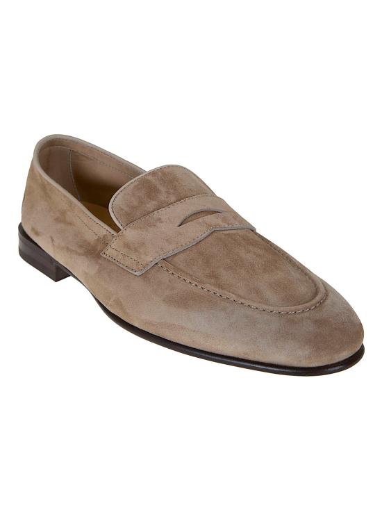 26SS 브루넬로 쿠치넬리 스웨이드 소프트 페니로퍼 MZUCAHG730 C2767 ANTILOPE - BRUNELLO CUCINELLI