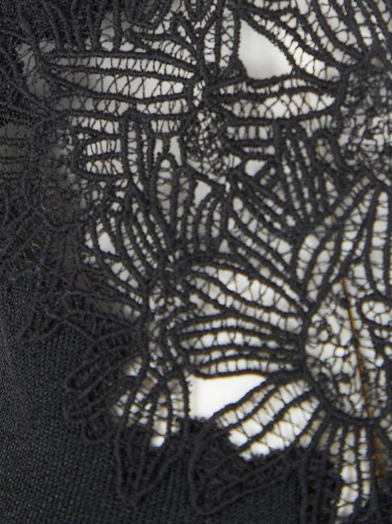 26SS 에르마노 설비노 민소매 티셔츠 D485L361 APIKX 95708 BLACK - ERMANNO SCERVINO