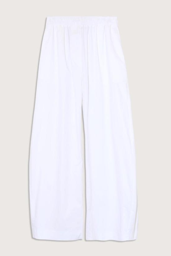  더 레이티스트 스트레이트 팬츠 최신 도라 쇼츠 포플린 팬츠 화이트