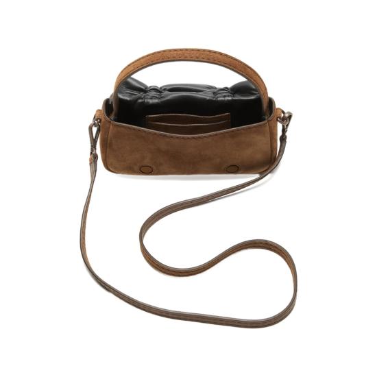 26SS 아크네 스튜디오 숄더백 C10265 COGNA BROWN - ACNE STUDIOS