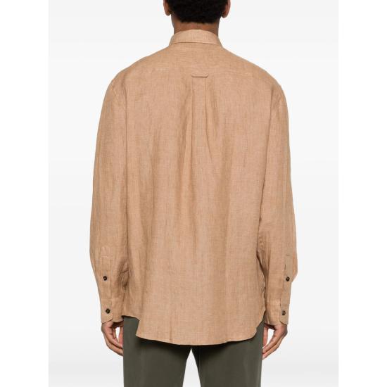 26SS 브리오니 긴팔 셔츠 SCFA0L P9111 9696 BROWN - BRIONI