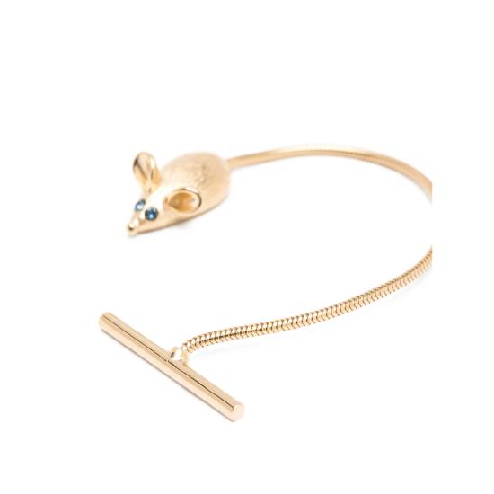 26SS 비베타 브로치 VM1JW0143 MT014 G304 GOLD BLUE - VIVETTA