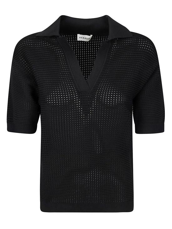 26SS 파로쉬 폴로 티셔츠 D540986RENFIELD 013 BLACK