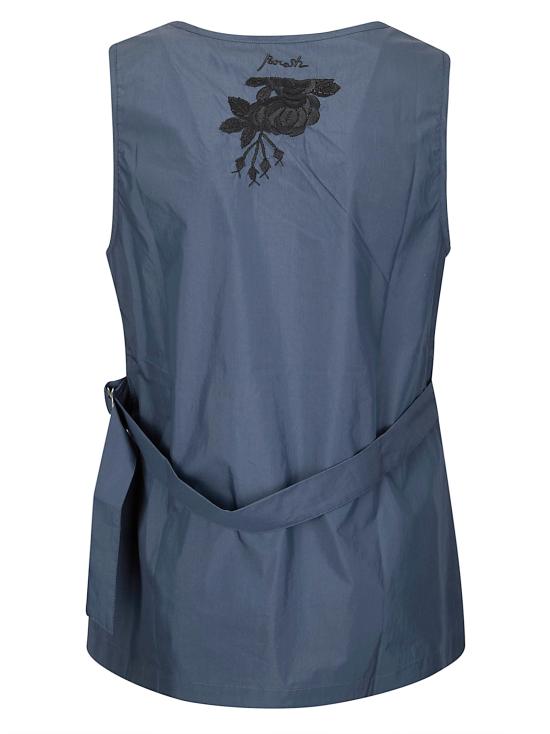 26SS 파로쉬 반팔 티셔츠 D311737RNINJA26 012 BLUE - PAROSH