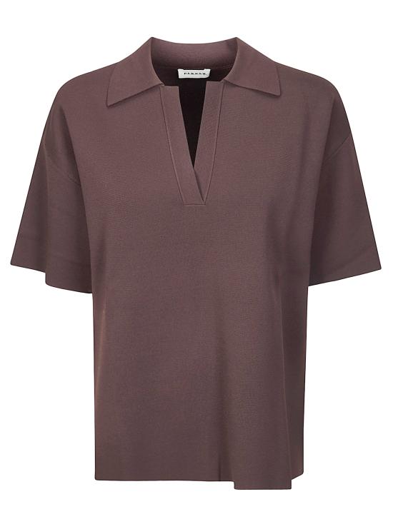 26SS 파로쉬 반팔 티셔츠 D540982ROMA26 086 TESTA DI MORO