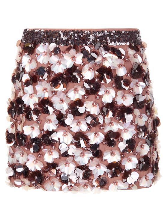 26SS 파로쉬 숏 스커트 D630624GYM 808 FANTASY BROWN