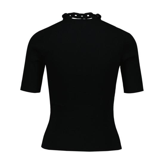 26SS 파코라반 반팔 티셔츠 26PMPU016ML0308 P001 black - PACO RABANNE