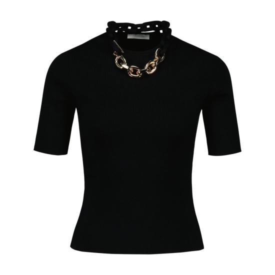 26SS 파코라반 반팔 티셔츠 26PMPU016ML0308 P001 black