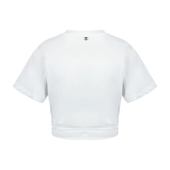 26SS 파코라반 반팔 티셔츠 23AJTO539CO0485 P109 ivory - PACO RABANNE