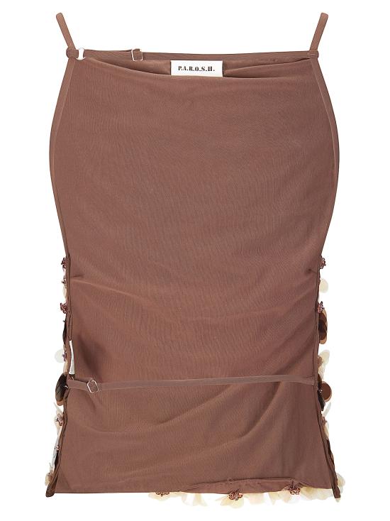 26SS 파로쉬 반팔 티셔츠 D311707GYM 808 FANTASY BROWN - PAROSH