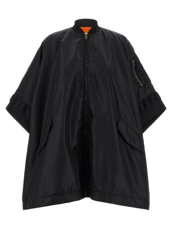 26SS MM6 메종마르지엘라 봄버 자켓 S52AM0345S53984900 Black