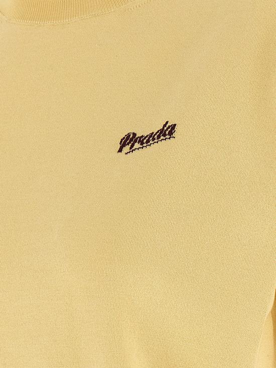 26SS 프라다 스웨터 P24B3DSOOO19DAF05BN Yellow - PRADA