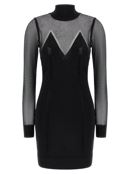 26SS 엘리자베타프랜치 숏 원피스 AM95Q61E2110 Black