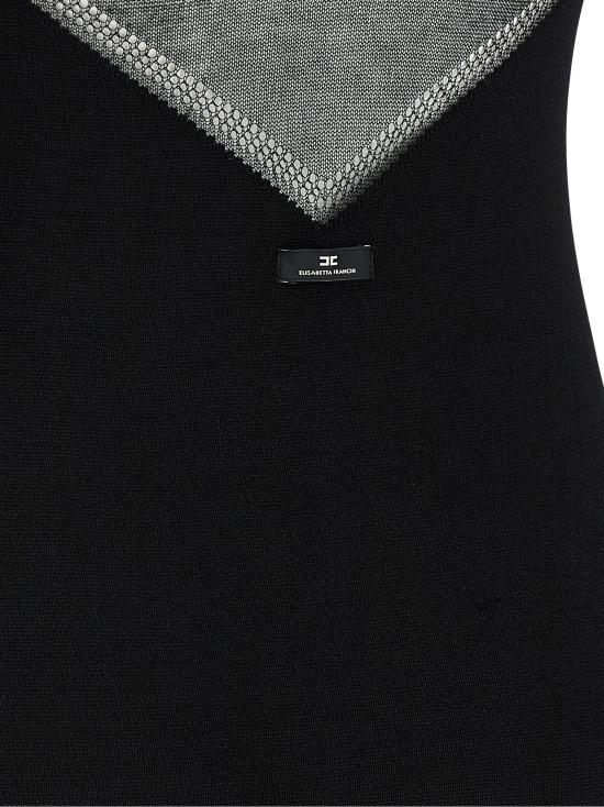 26SS 엘리자베타프랜치 숏 원피스 AM95Q61E2110 Black - ELISABETTA FRANCHI