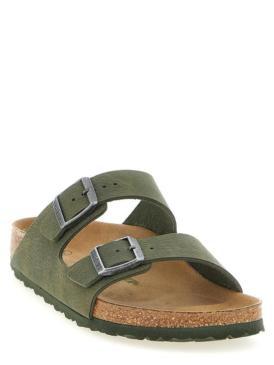 25FW 버켄스탁 뮬/슬리퍼 1024544DESERTDUSTVEG Green - BIRKENSTOCK