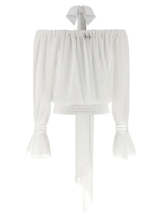 26SS 엘리자베타프랜치 블라우스 CA13561E2X88 White - ELISABETTA FRANCHI