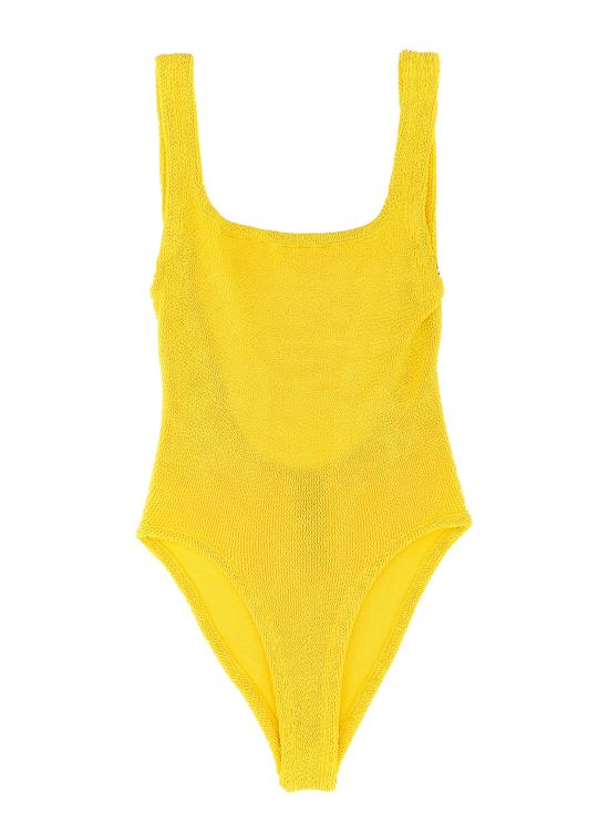 26SS 훈자 지 원피스 수영복 SQUARENECKSWIMSUNFLOWER Yellow